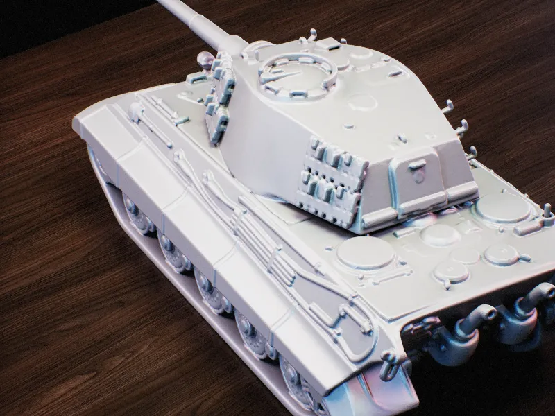 Tiger Tank - Panzer - Militar Tank - Tanque Militar