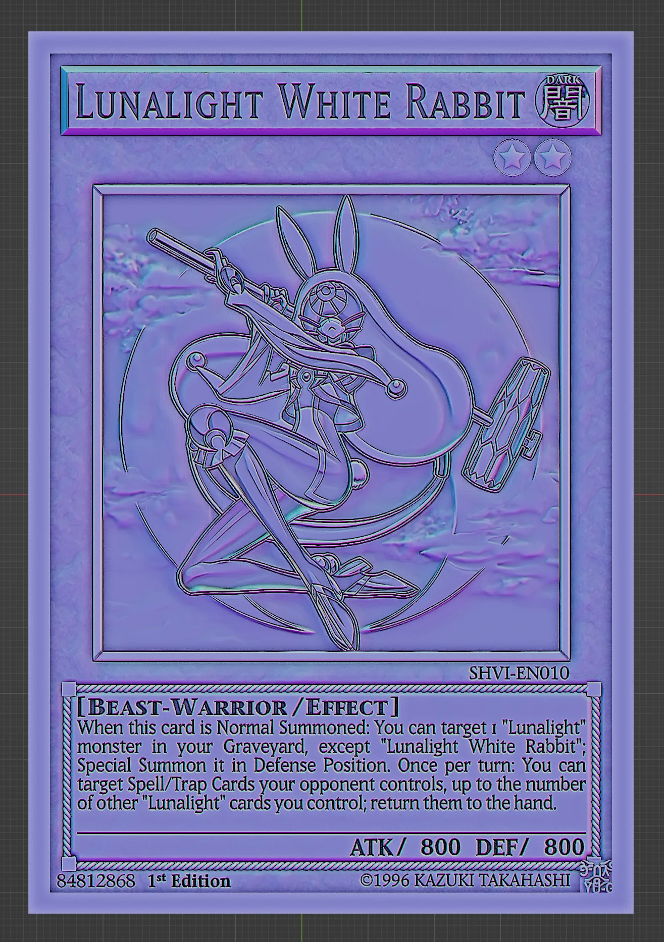 Lunalight White Rabbit - yu-gi-oh!