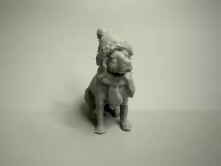 Christmas Dog support free fdm