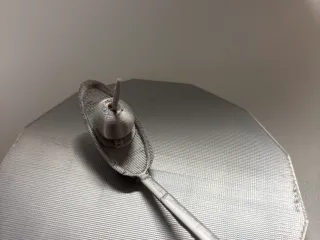 cherry on a spoon