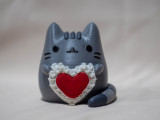 Pusheen with a Heart-0