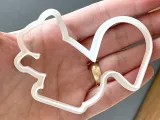 Squirrel cookie cutter, cookie cutter, squirrel, animal, STL-2