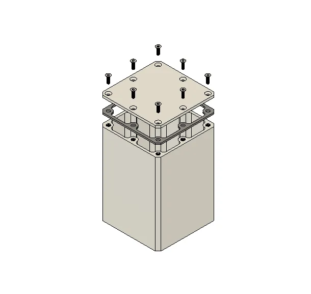 Tools & Spare Parts STL Download - box 75x75x110 mmby XP3Design