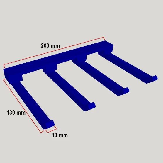 UNDER SHELF HANGER