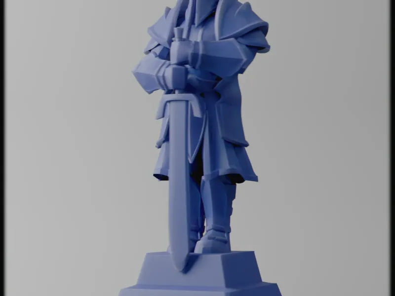 Alliance Statue | Warcraft Fan Art