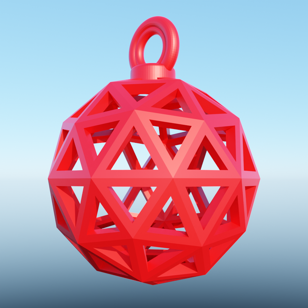 christmas tree ball decor 3D models download Creality Cloud