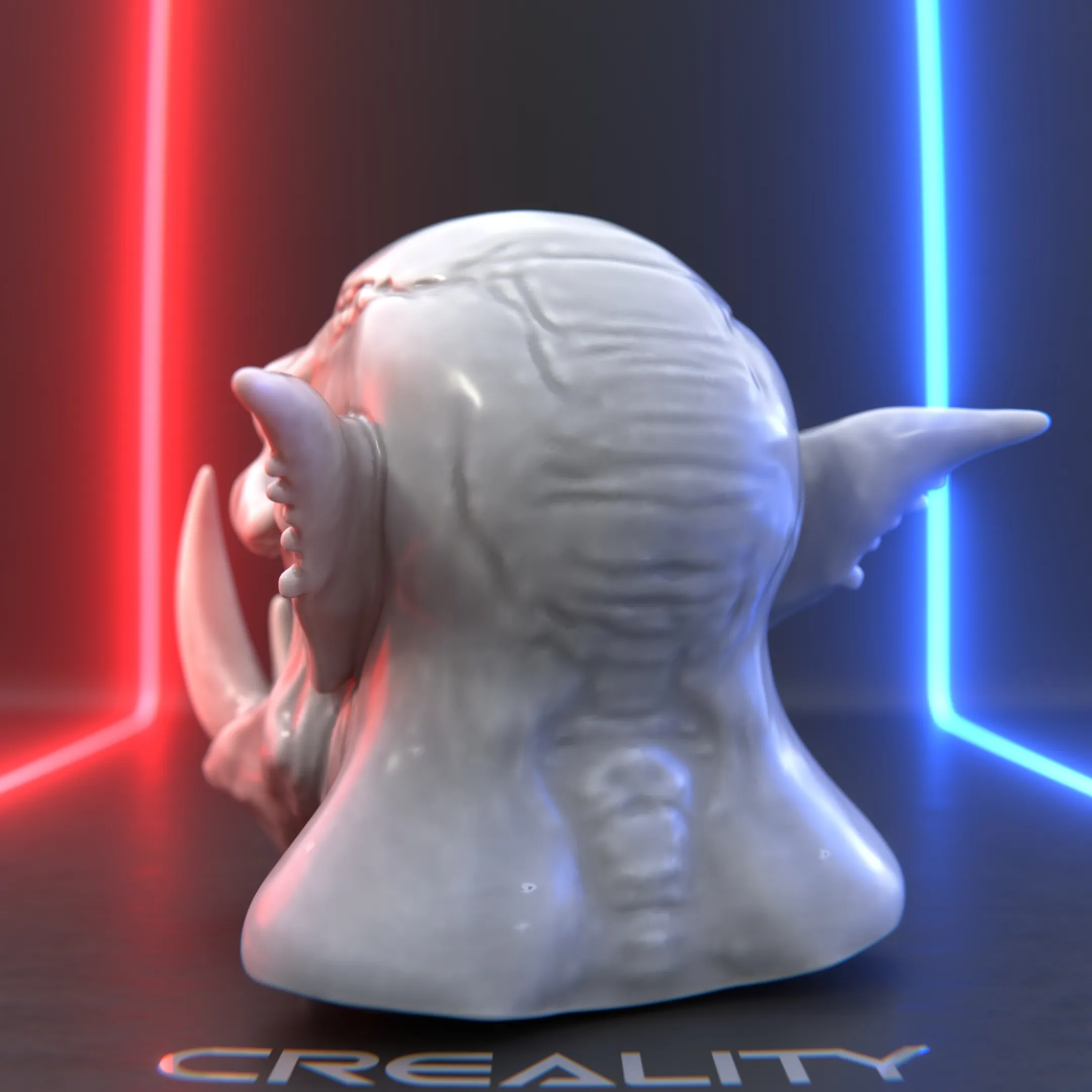 "Ogre Skull" – Dark Fantasy Sculpture