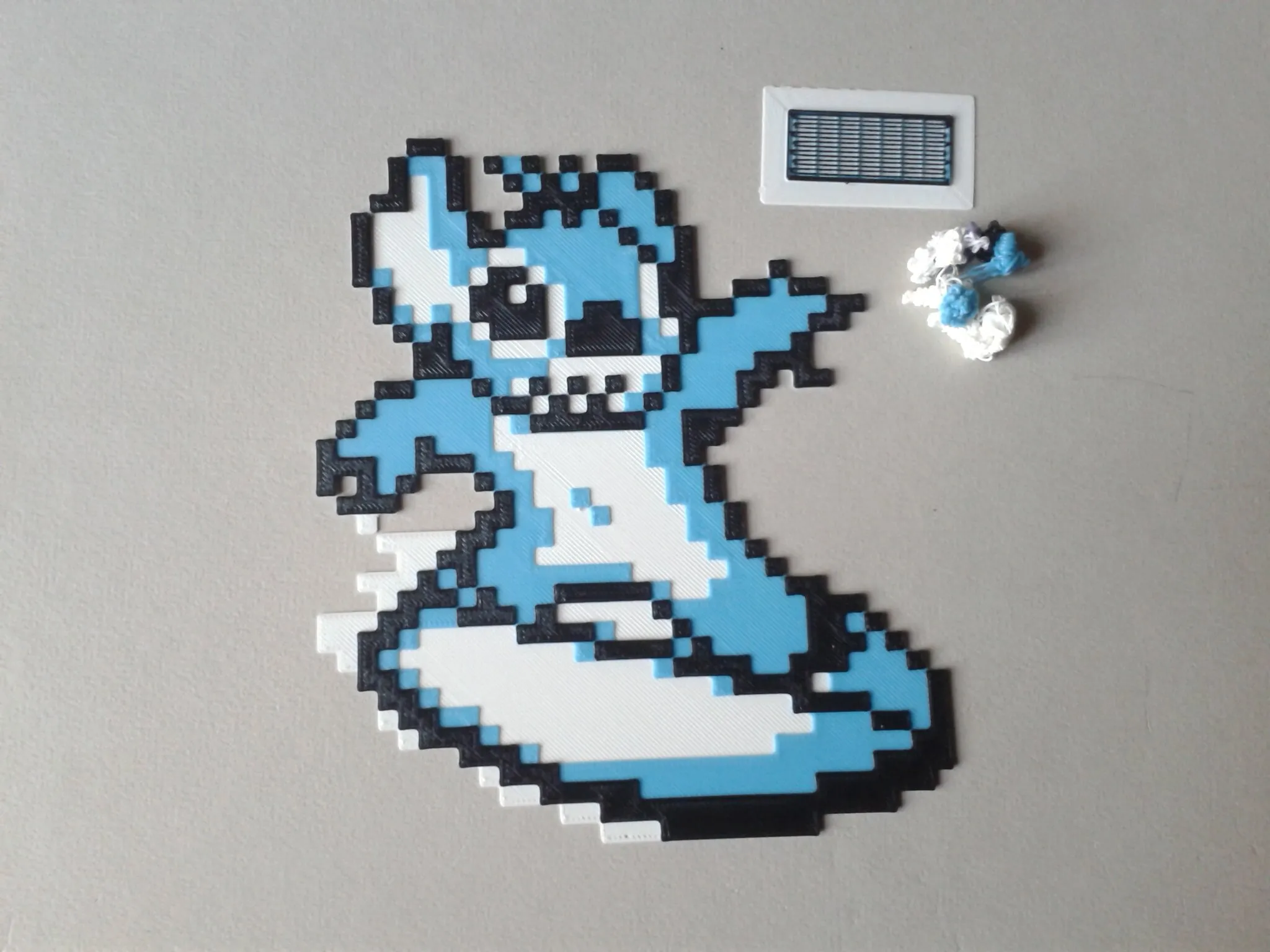 Stitch, Pixel Art, 2 filament changes