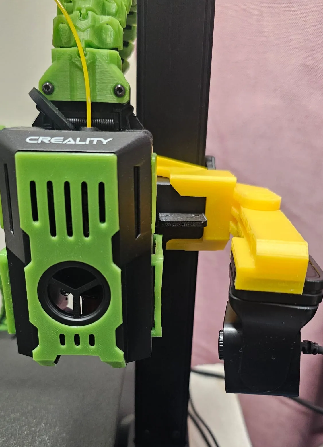 Ender 3 V3 KE Nebula Camera Articulated Mount Z-Axis