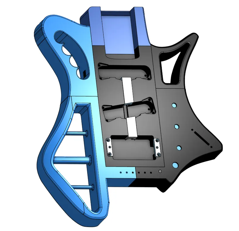 strandberg guitar DIY kit (stratocaster hardware)