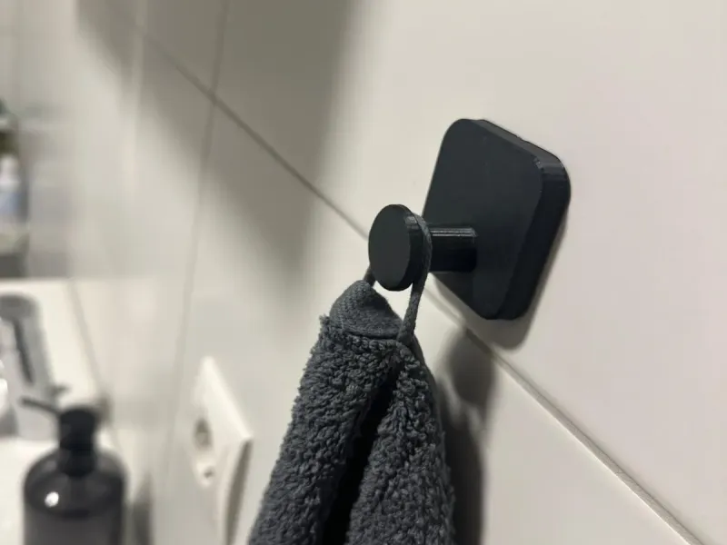 towel holder without drilling