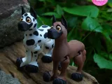 PRINT IN PLACE CUTE FLEXI GREAT DANE DOG-4