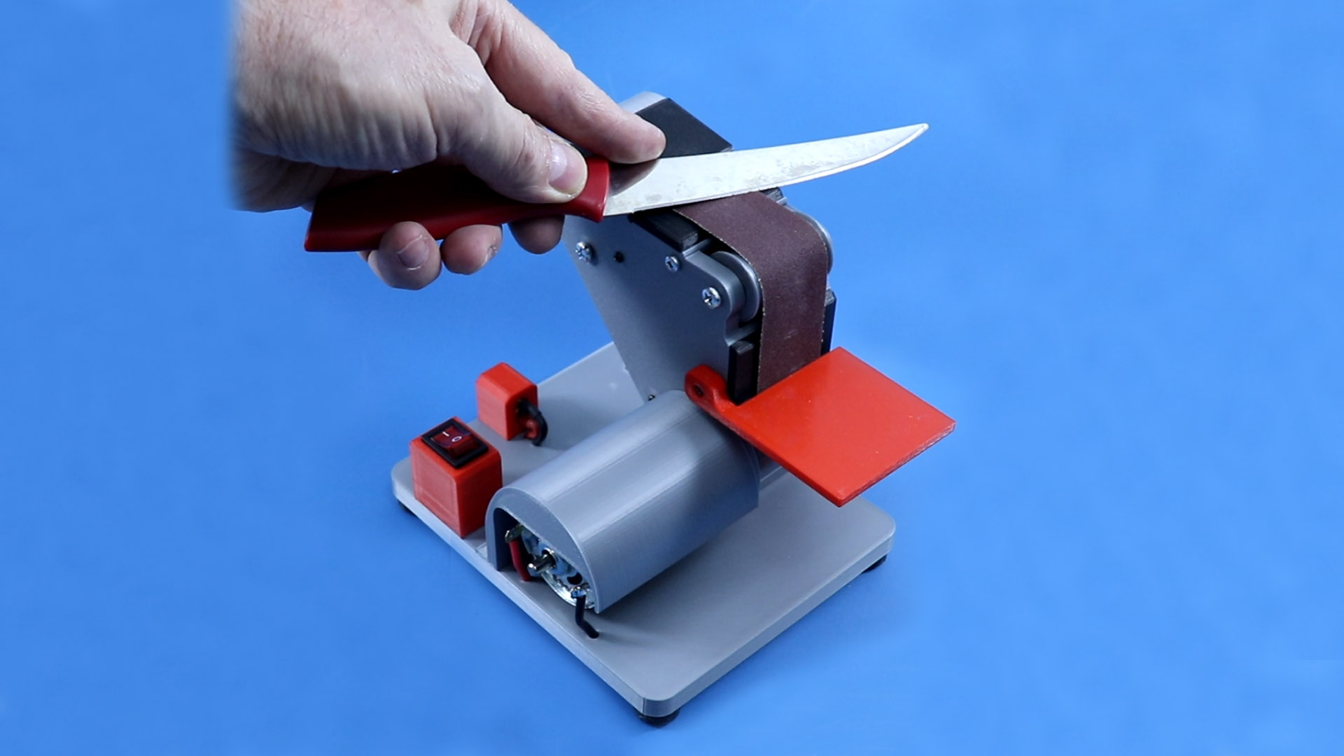 Mini Sanding and Sharpening machine 3D models download Creality Cloud