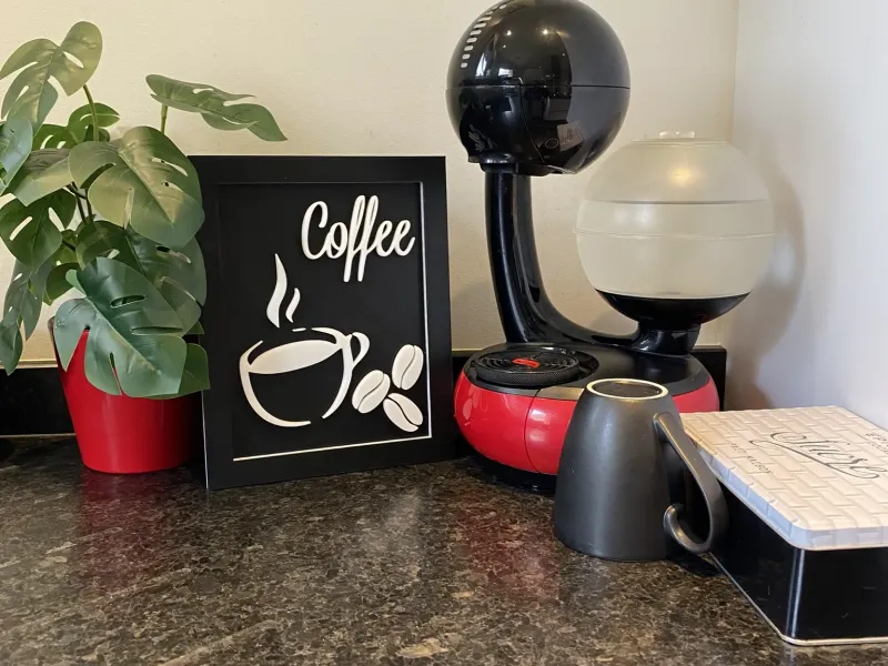 Coffee Corner Decoration Board