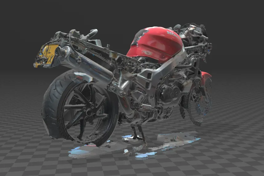 Honda VFR750F 1992 - 3D Scan
