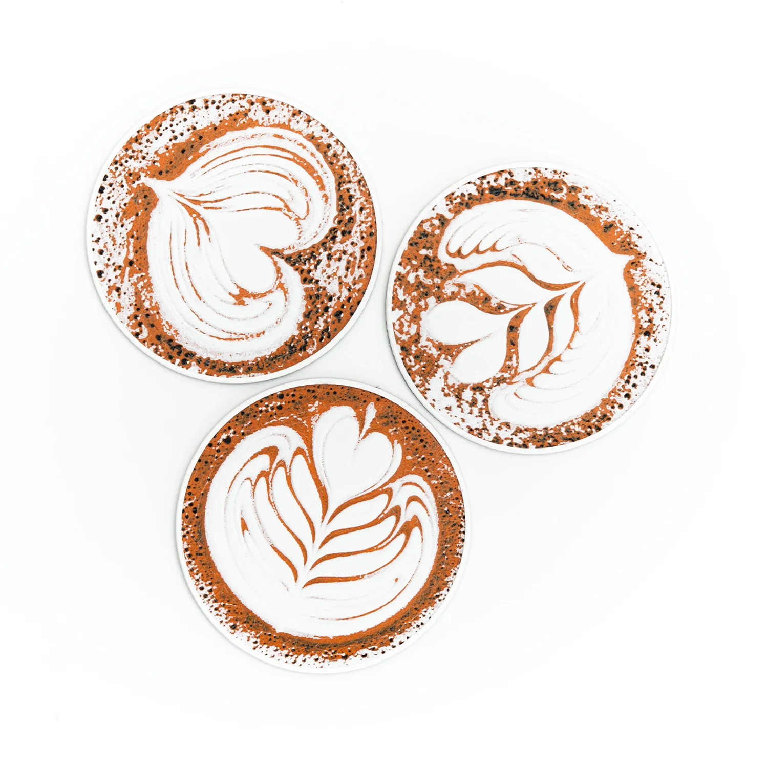 Latte Art Coasters