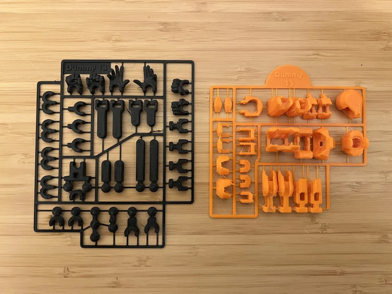 Dummy 13 on Runners (Easier to print) with Weapons pack