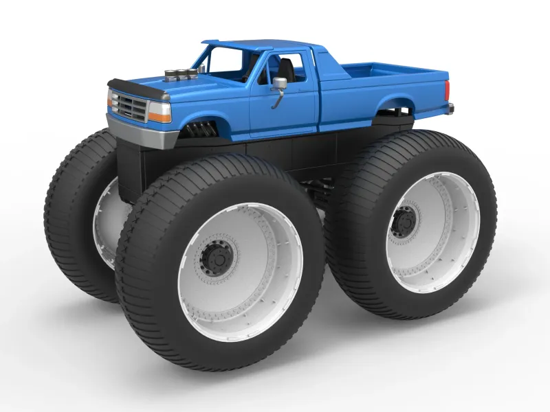 Vintage Monster Truck Scale 1:25