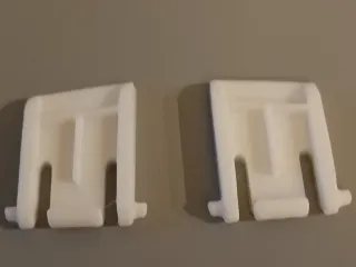 Keyboard feet (tilted)