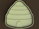 cortante + estampa panal de abeja / honeycomb cutter + stamp-0