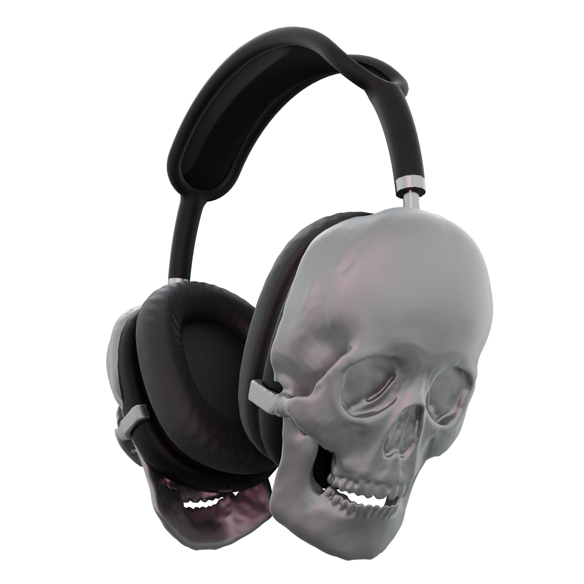 Skull - Airpods Max Attachments | 3D models download | Creality Cloud