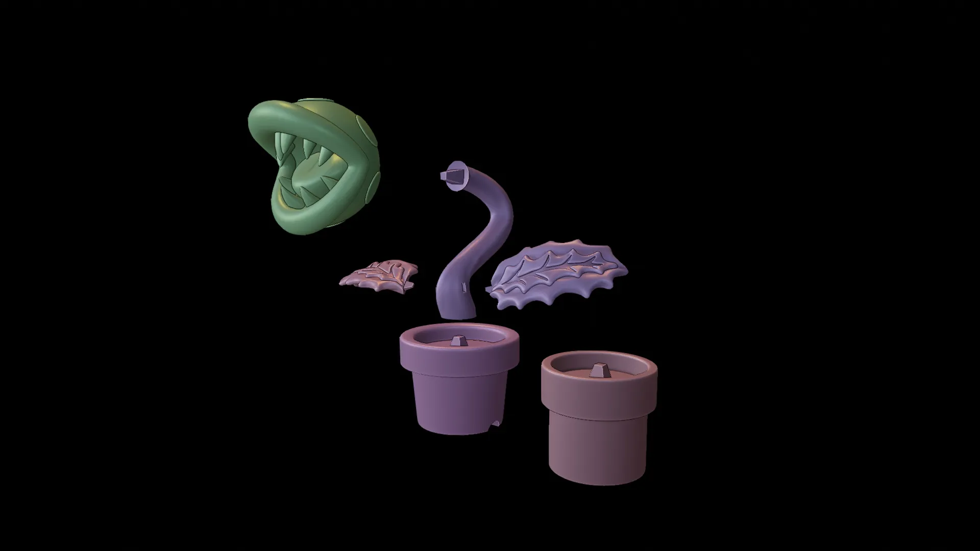 Piranha Plant Super Mario