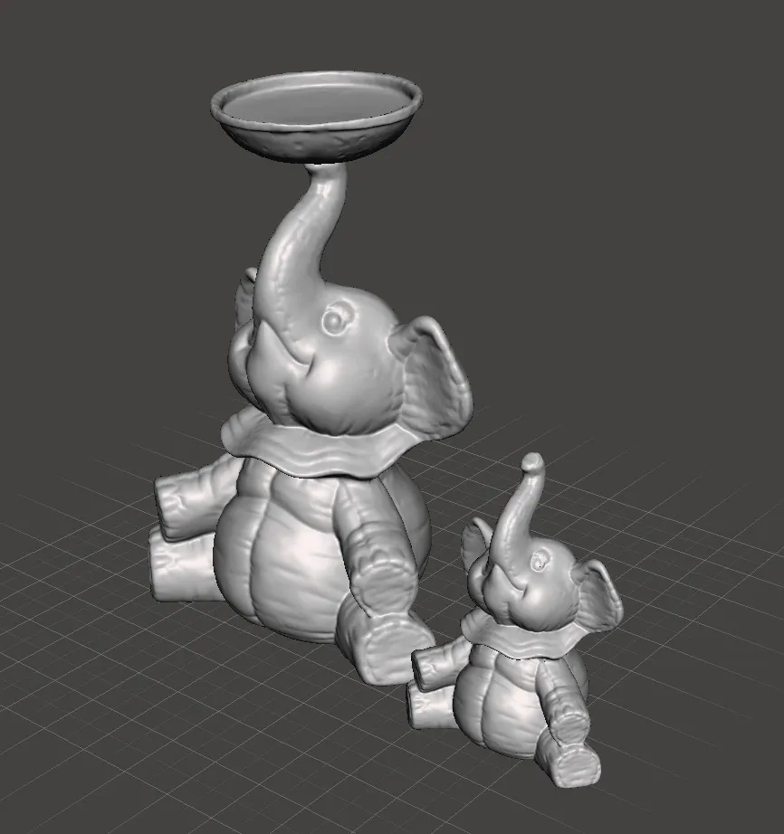 Portaplaca Nick Nack Elefante