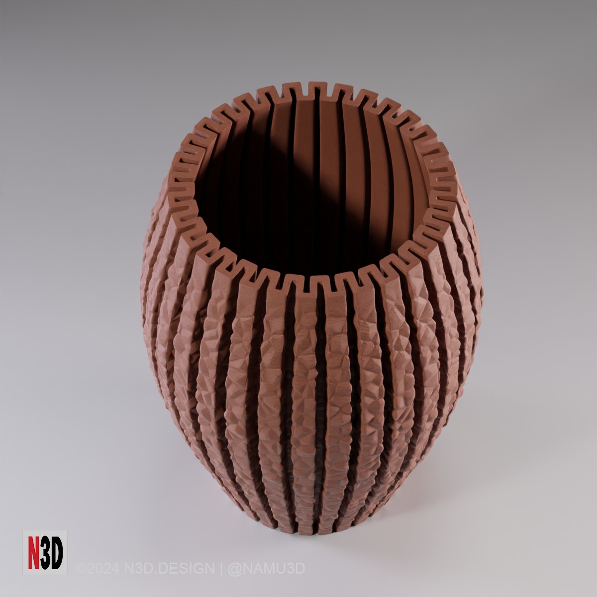 VASE 0049 B - VORONOI VASE | 3D models download | Creality Cloud