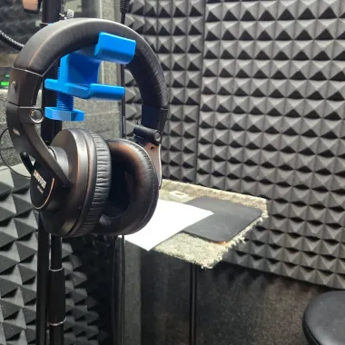 headphone base desk holder with adjustable thread-0