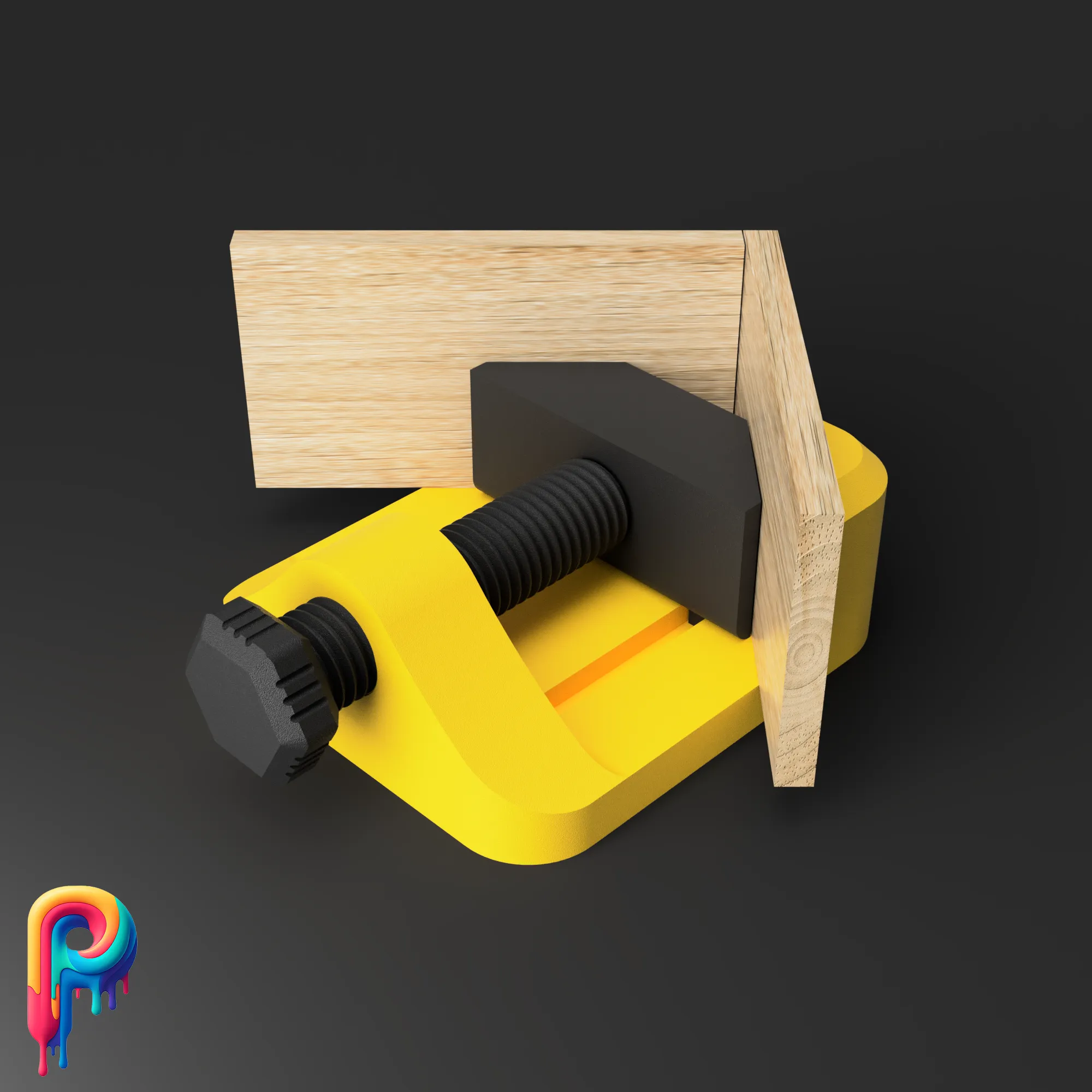 Sturdy Corner Clamp by Polymeria