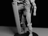 Scultura di Guts - Fan Art di Berserk-1