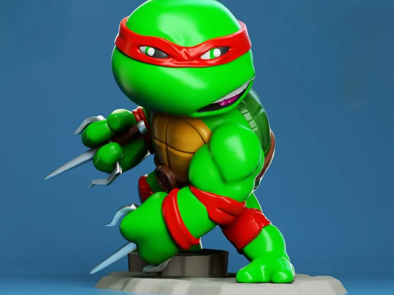 Raphael - Teenage Mutant Ninja Turtles 3D Figure