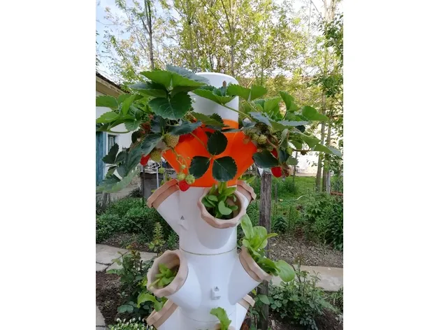 Giardino idroponico modulare a torre