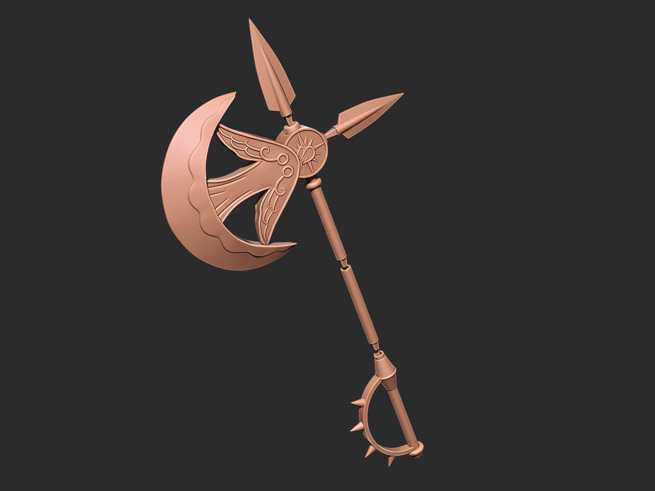 Escanor rhitta axe - Seven Deadly sins 3D Print model | 3D models ...