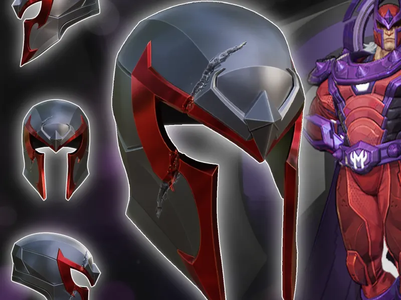 Magneto Helmet Marvel Rivals