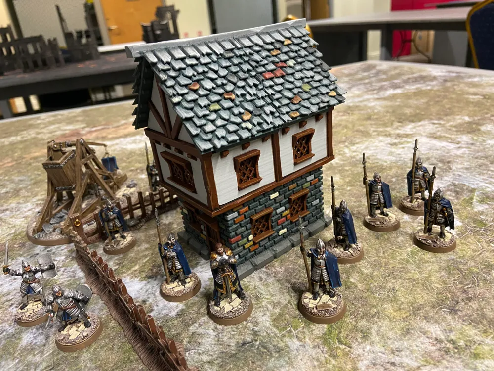 Fantasy medieval house - DND terrain