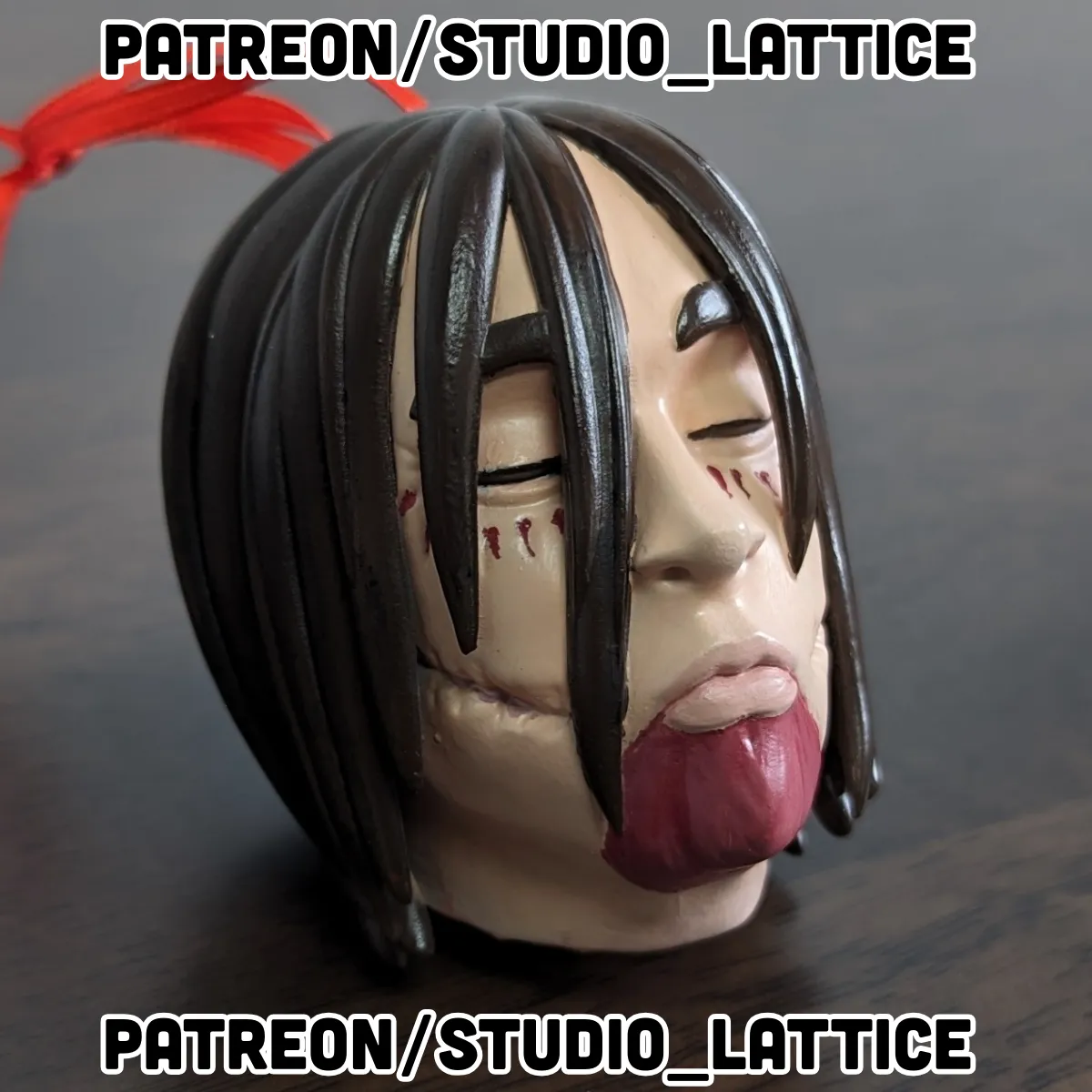 Eren Yeager Head, Attack on Titan Final Part Ornament