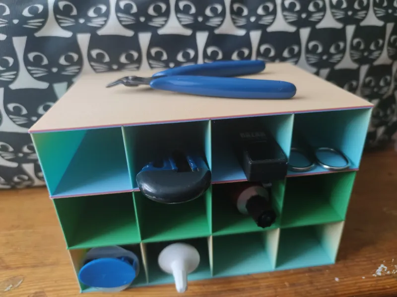 Armario organizador apilable