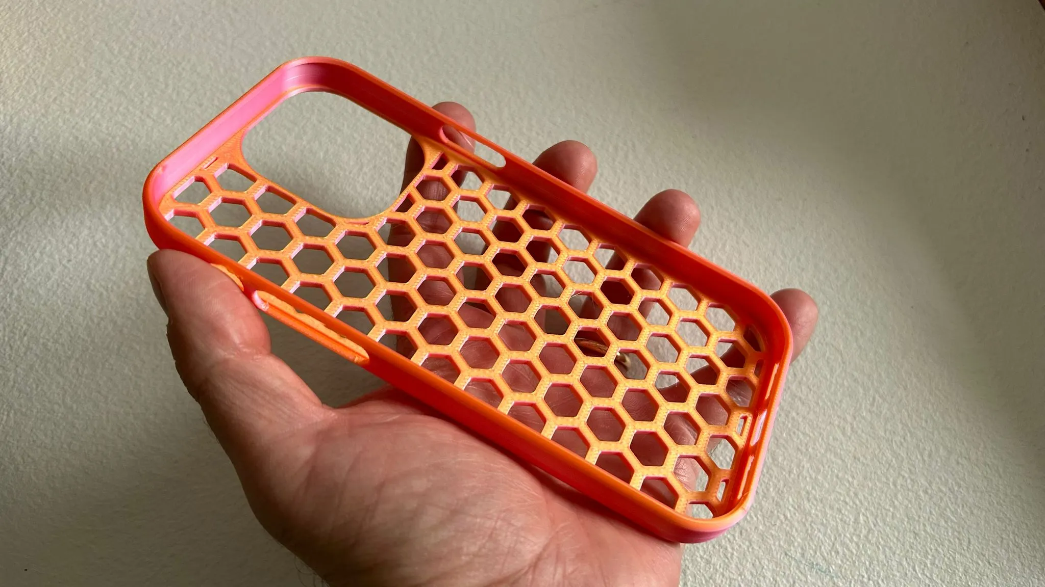 Iphone 14 Pro Max - Cover Case Hexagon design