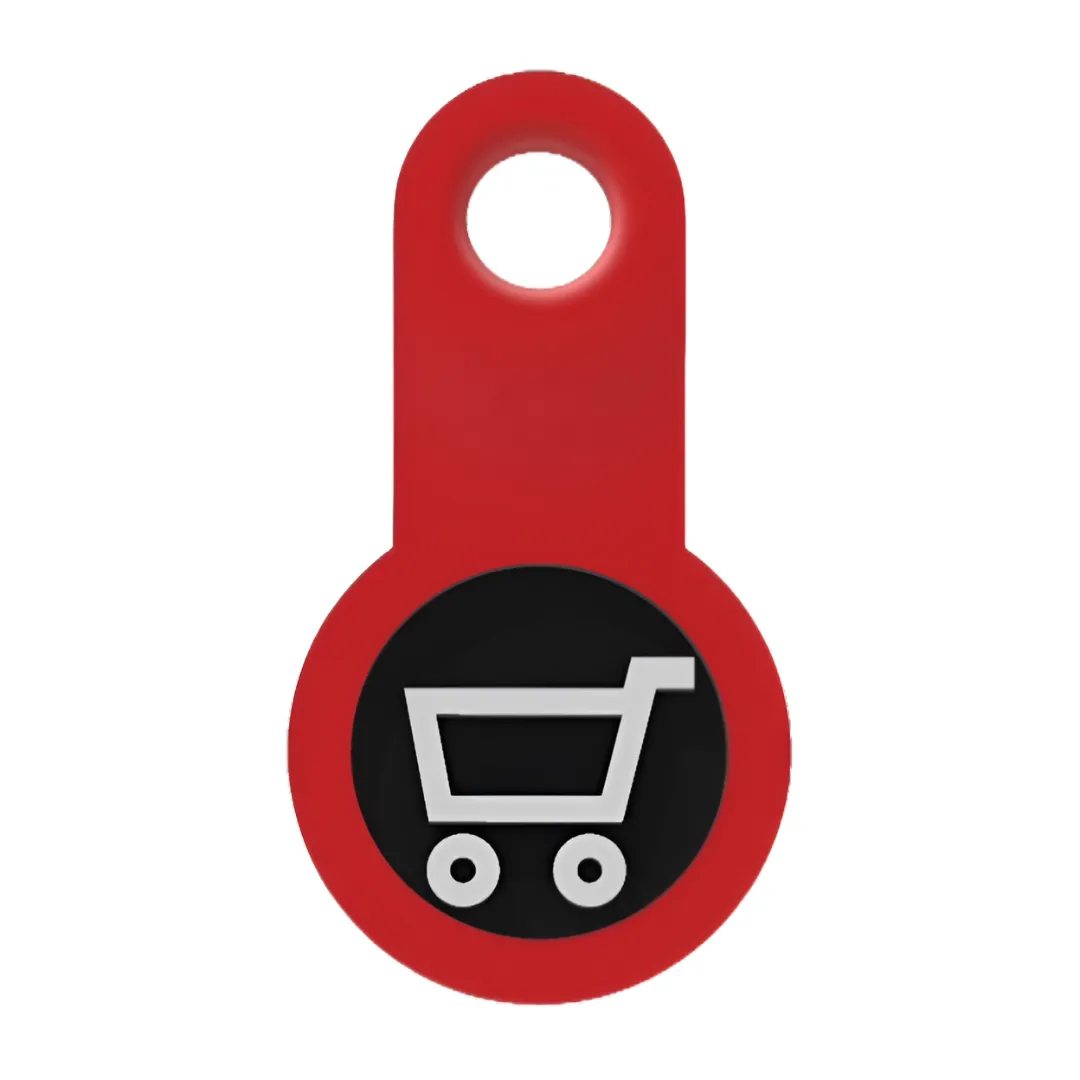 Shopping Cart Token STL File | US Quarter Size