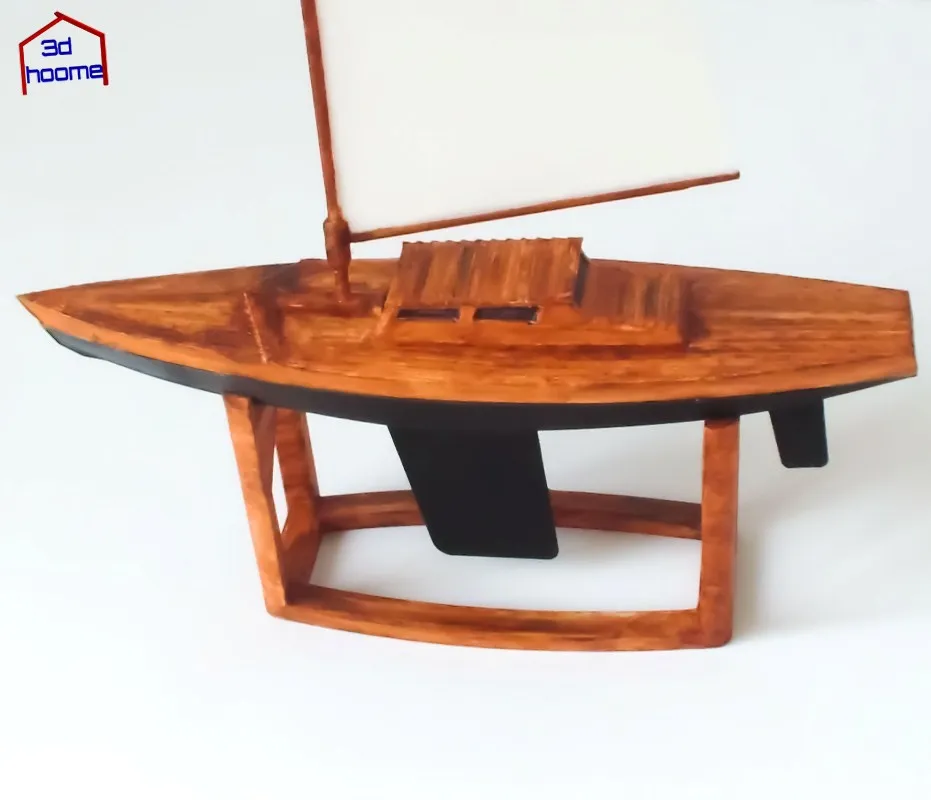 Sailboat Model Fully 3D Printed
