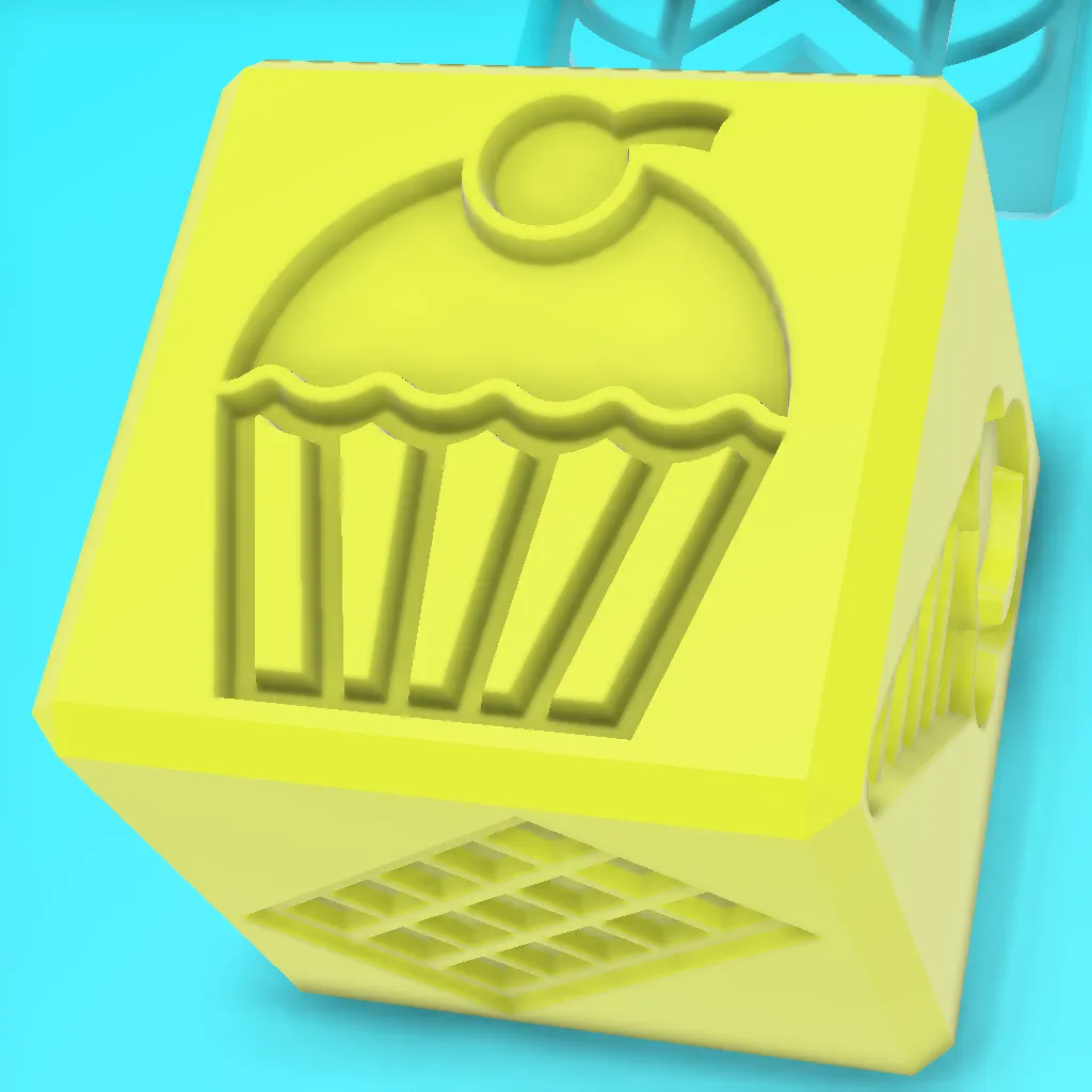 Educational Sweet Candy /Stamp Cube for sensory play