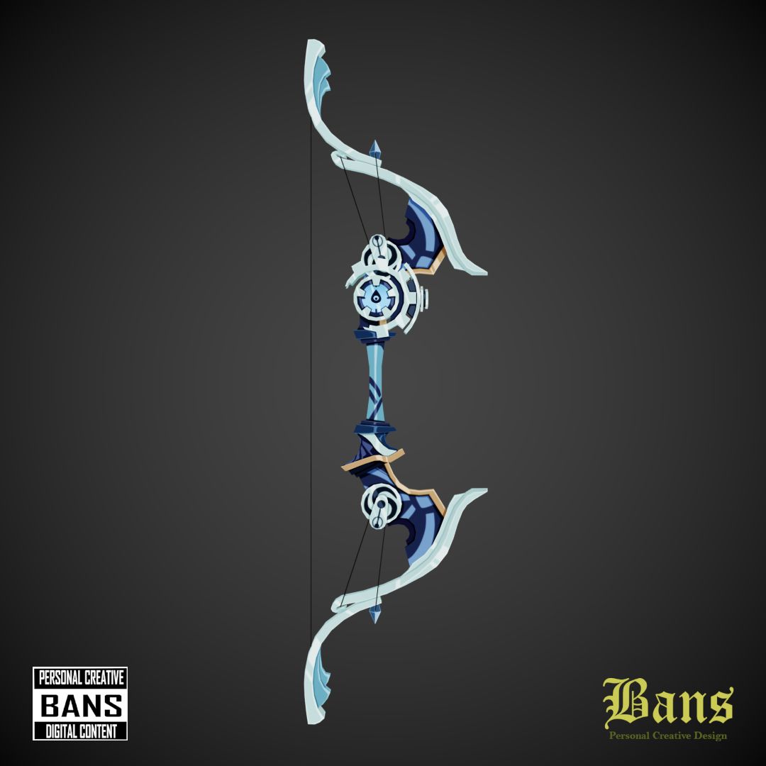 GENSHIN IMPACT COMPOUND BOW 3D models download Creality Cloud