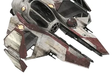 Star Wars Yoda's Jedi Starfighter STL Model