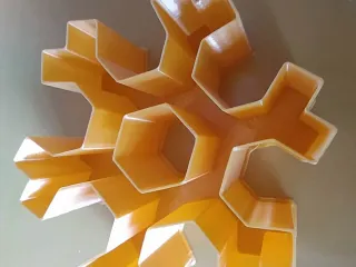 Snowflake (model 2), nestable box (v1)