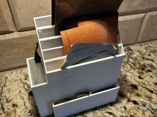 Sandpaper Stand