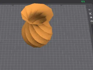 Vase transparent