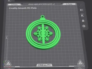 Spin Christmas Ornament