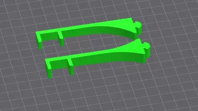 LED top lightbar support