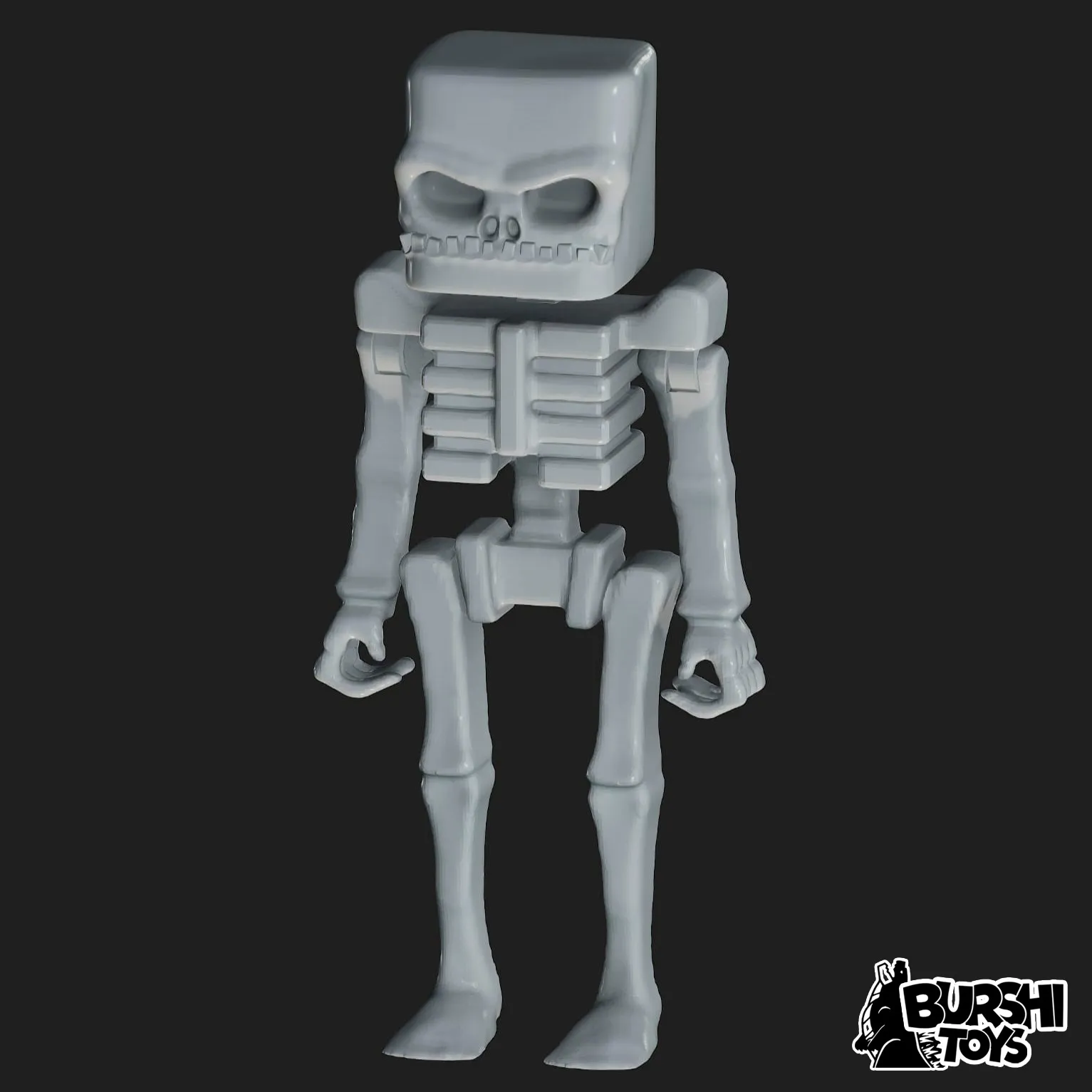 MINECRAFT SKELETON/ESQUELETO MOVIE ACTION FIGURE